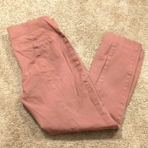Mauve/pink crop pants